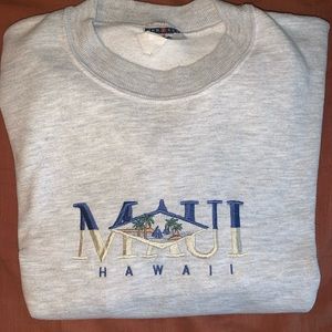 Maui Hawaii Crewneck Sweatshirt